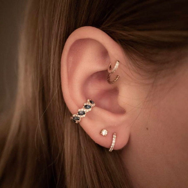 Conch Hoop Piercing